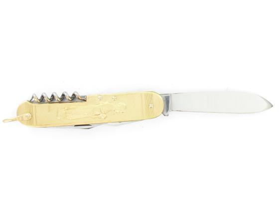 Chasseur - Chien - 6 pièces - Inox Couteau de poche par Coursolle