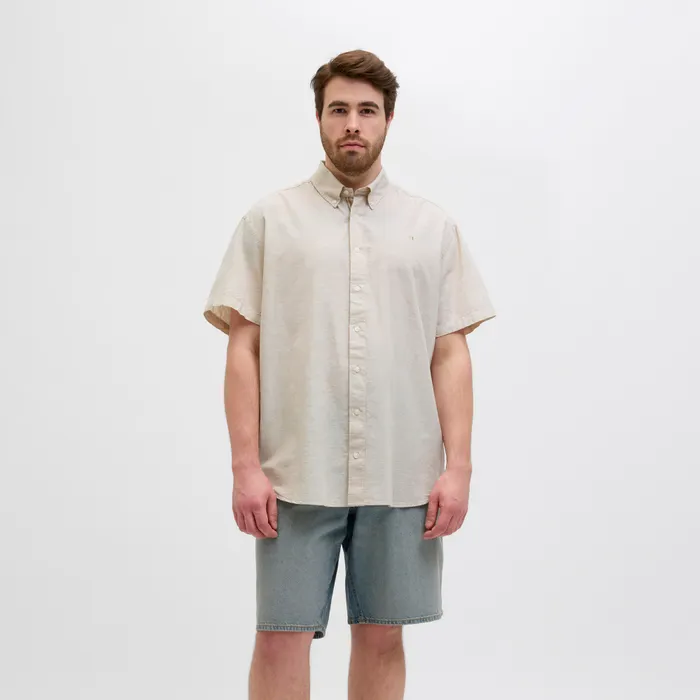 Jack & Jones Summer Shield Overhemd Heren (plussize)