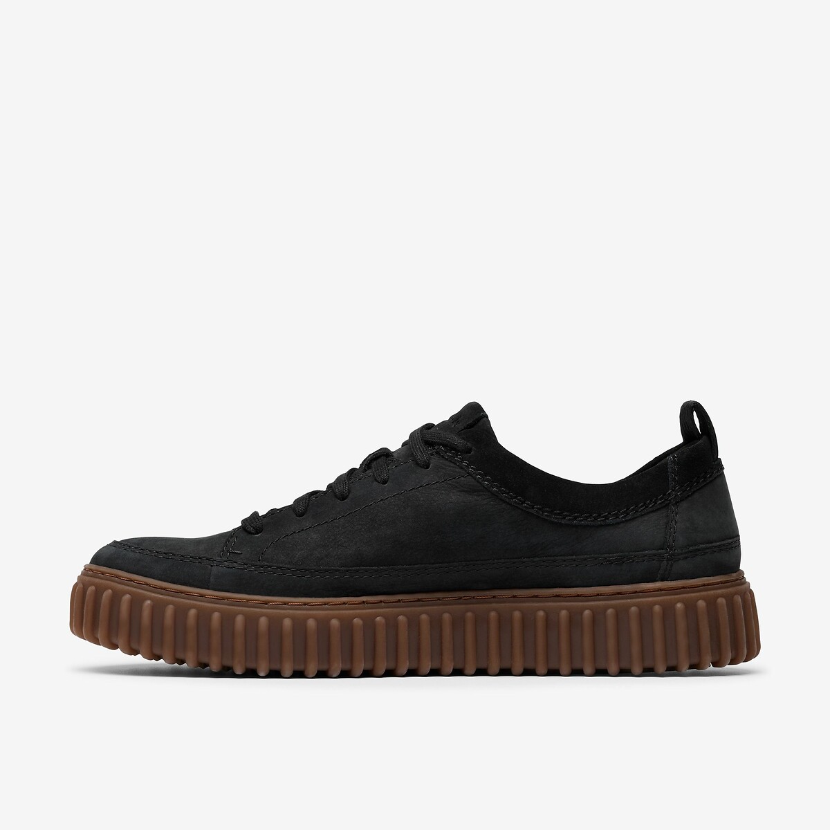 Sapatos de couro nobuck CLARKS Torhill Lace