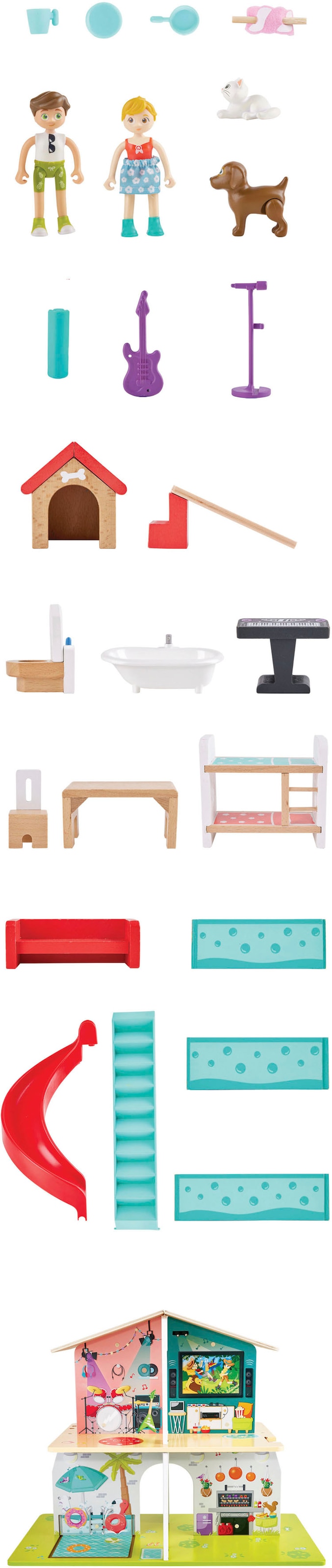 Hape Puppenhaus »Interaktives Puppenhaus«