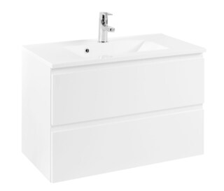 Waschbeckenunterschrank Cardiff 60 x 53 x 35 cm weiß
