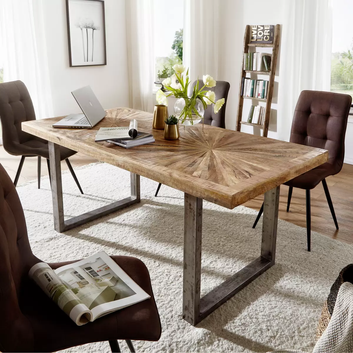 Esstisch Mafra Braun