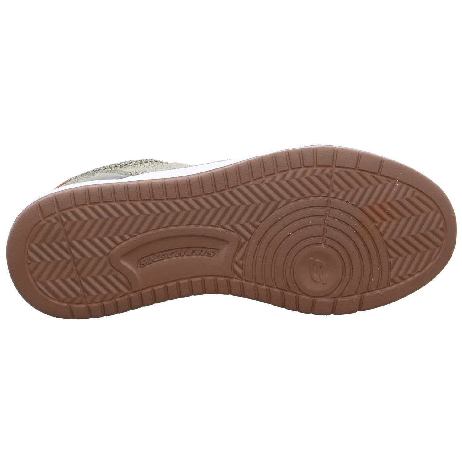 SKECHERS Halbschuhe Sneaker Stoff Beige Synthetik
