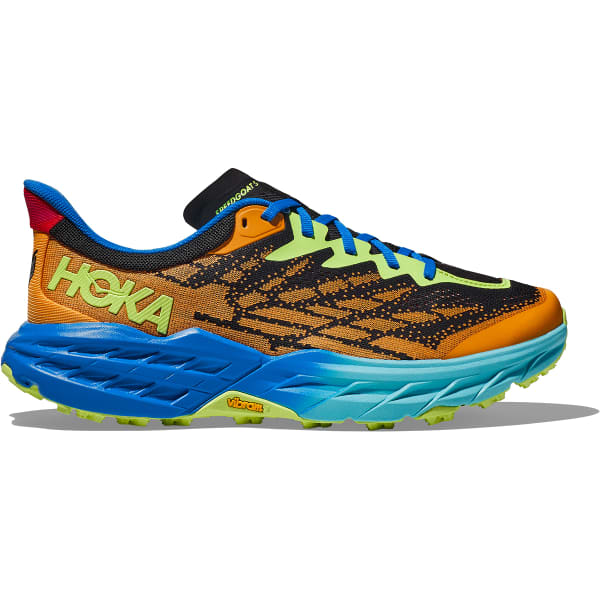 Chaussure trail HOKA ONE ONE SPEEDGOAT 5 SOLAR FLARE / DIVA BLUE