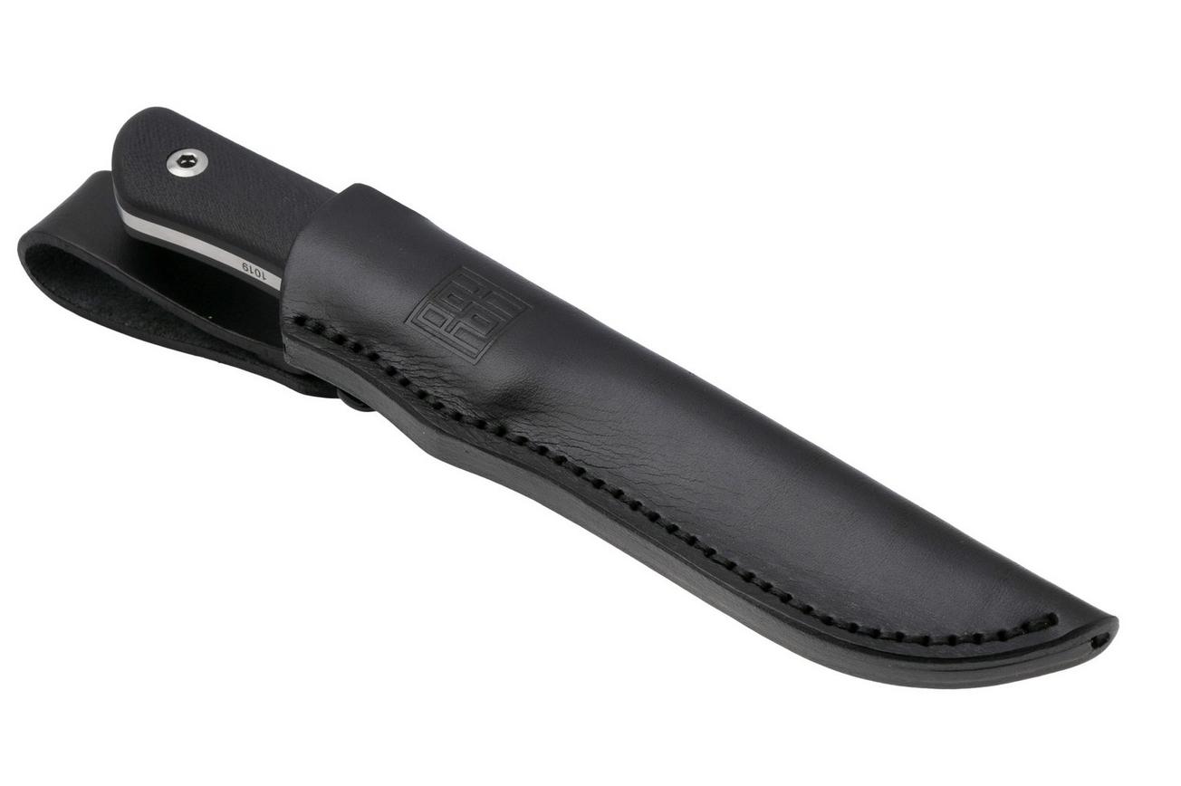 Real Steel Bushcraft Plus II Full Flat Grind 3721F Black G10, bushcraftmes
