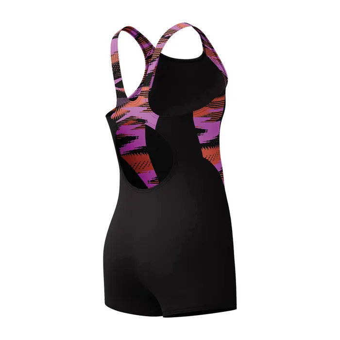 Speedo ECO Hyper Boom Splice Muscleback Legsuit Badpak Meisjes