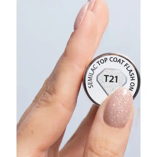 UV-Nagellack T21 Top Coat Flash ON XXL