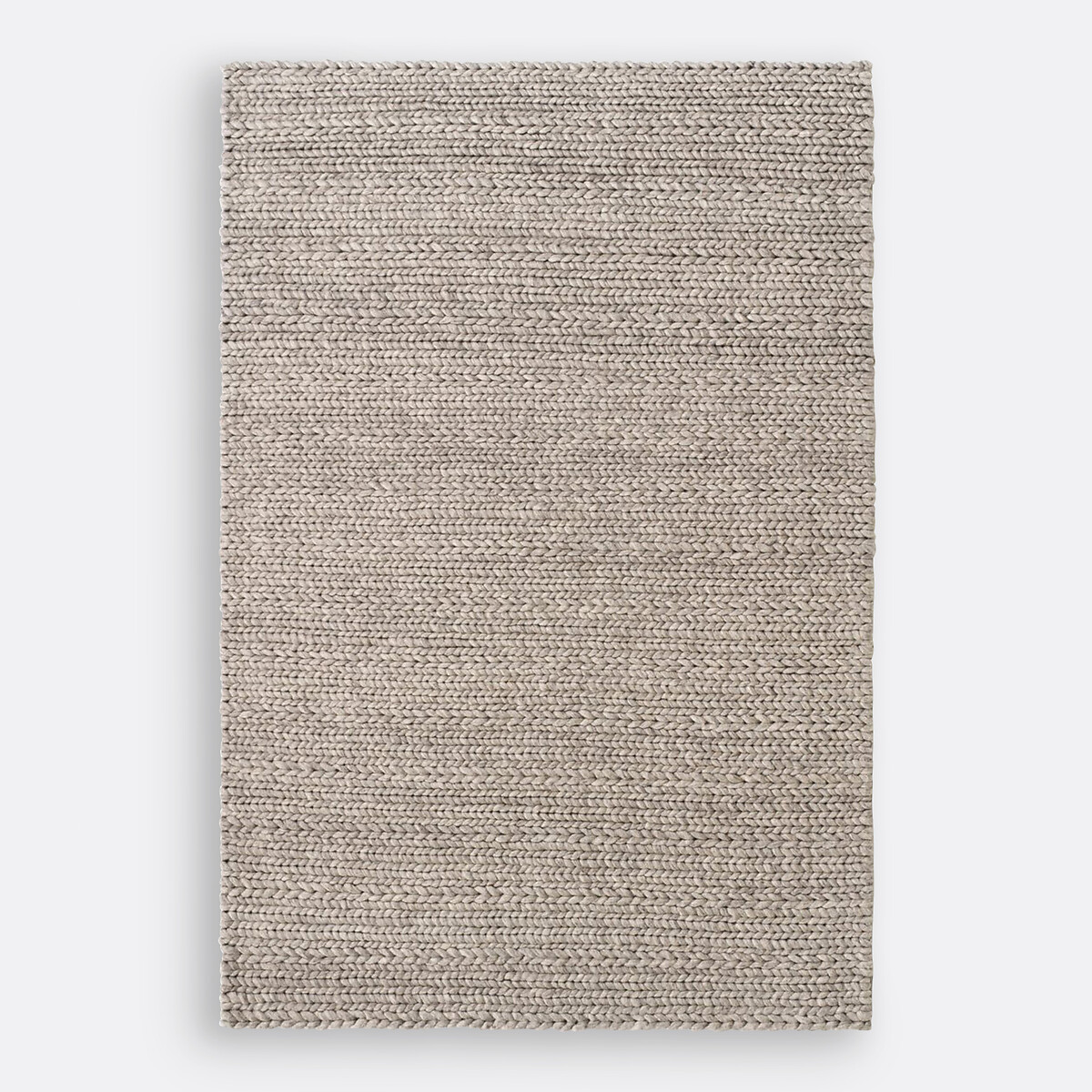LA REDOUTE INTERIEURS<br>Tapete de lã, Diano, efeito tricot