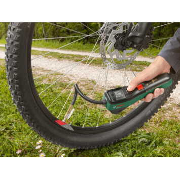 Bosch EasyPump accupomp incl 3 ventielen en handige fietstas