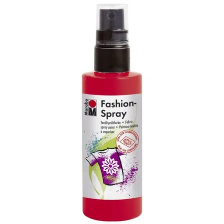 Marabu 171950232 - Fashion-Spray 232, 100 ml, rot