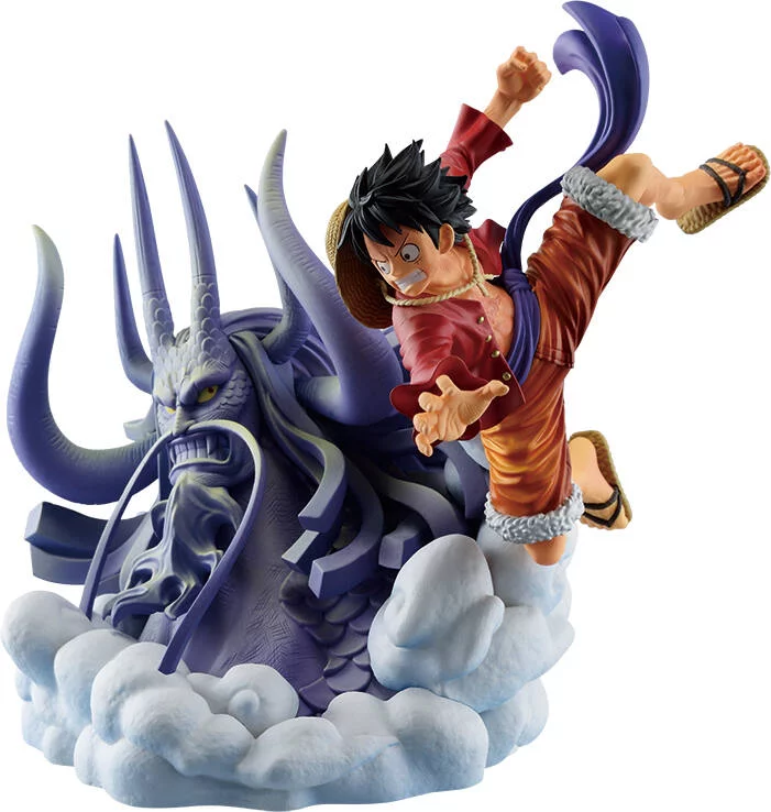 ONE PIECE - FIGURINE DIORAMATIC MONKEY D LUFFY THE BRUSH