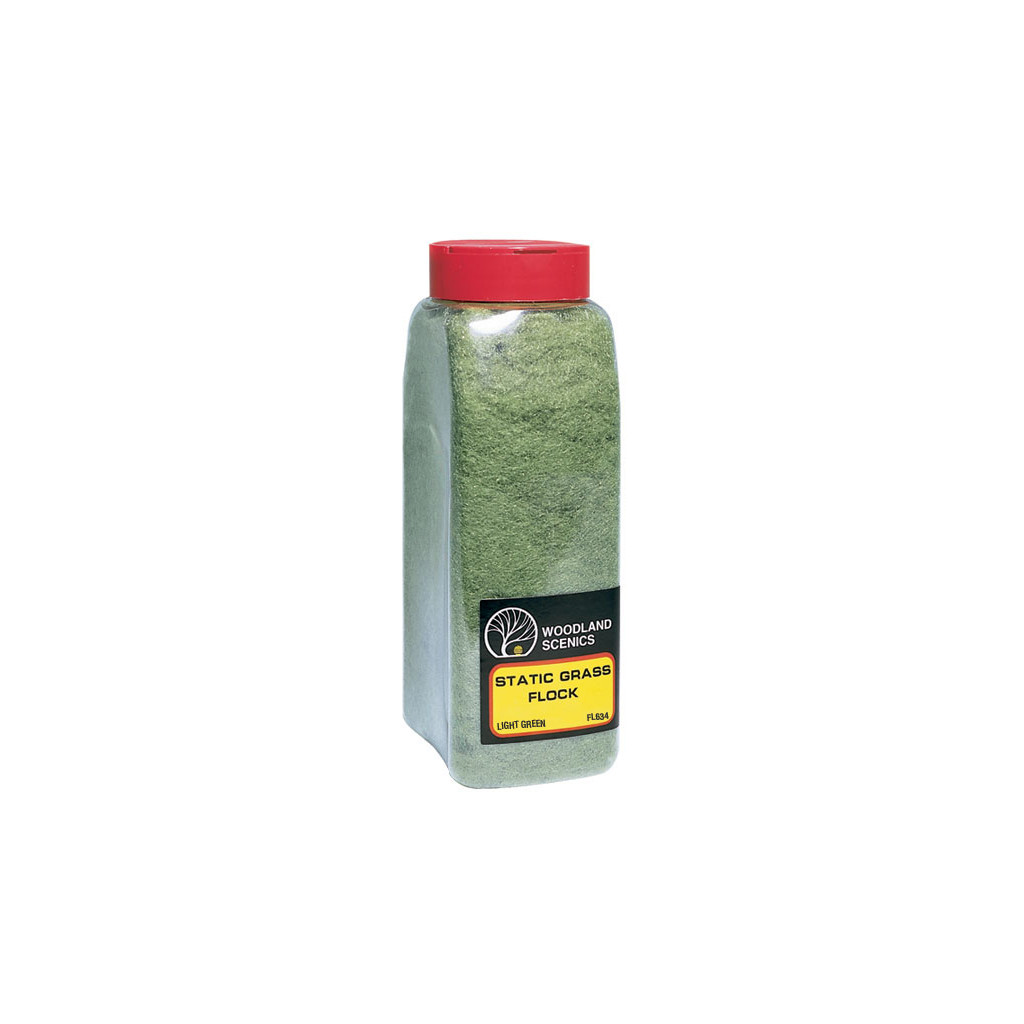 Woodland Scenics - Herbe Statique en Shaker - Light Green