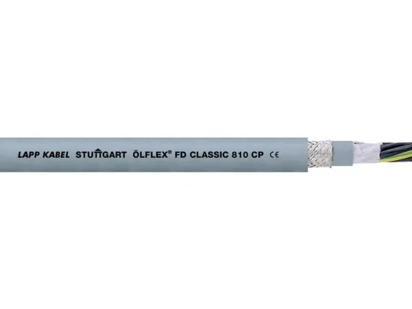 LAPP 26423/50 Slæbekædekabel ÖLFLEX® CLASSIC FD 810 CP 7 G 0.75 mm² Grå 50 m
