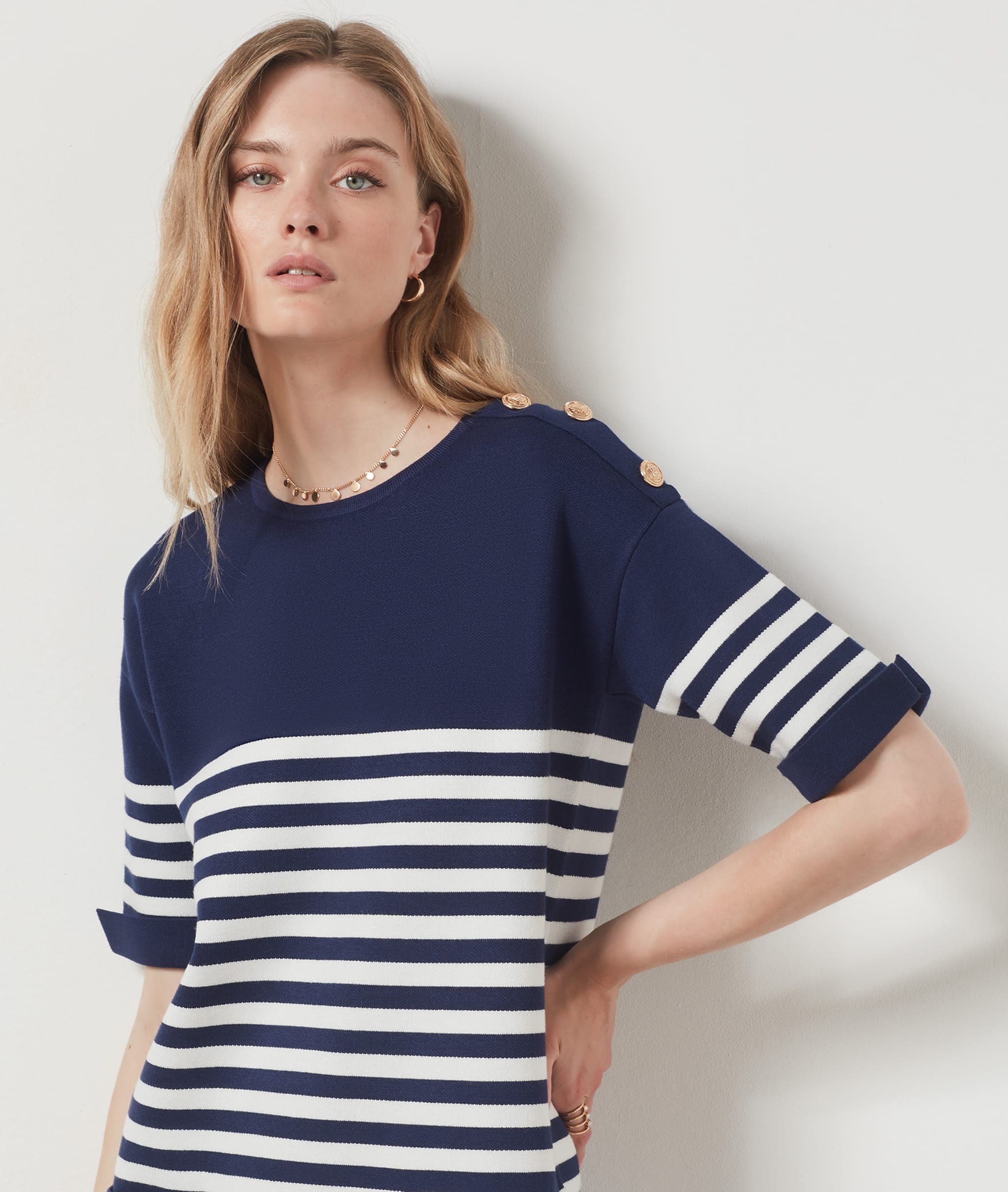 Robe à rayures