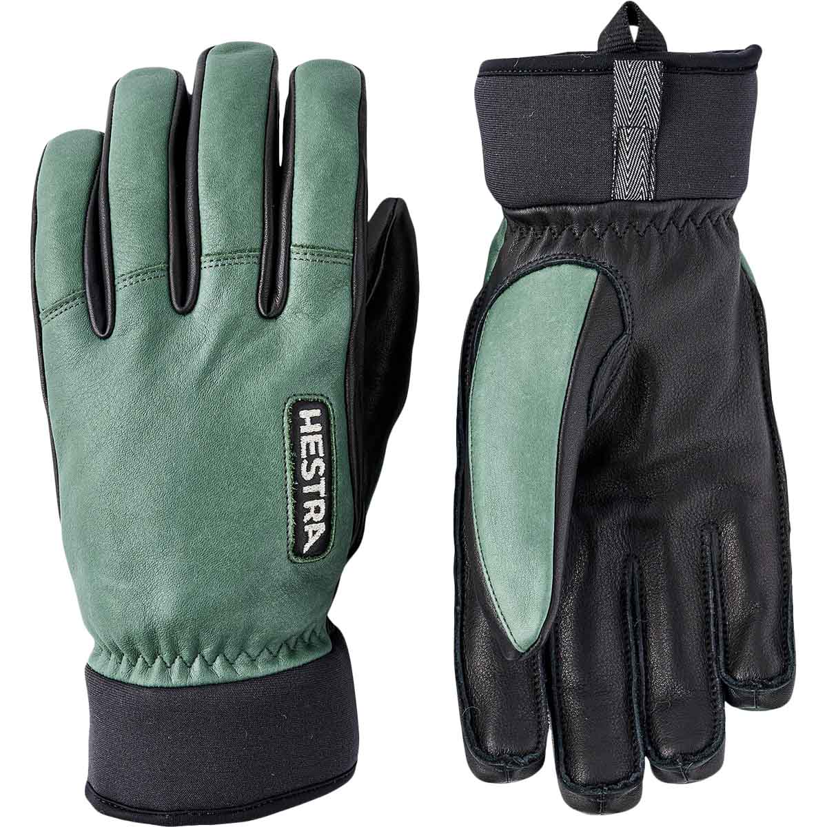 Hestra Army Leather Wool Terry Skihandsker