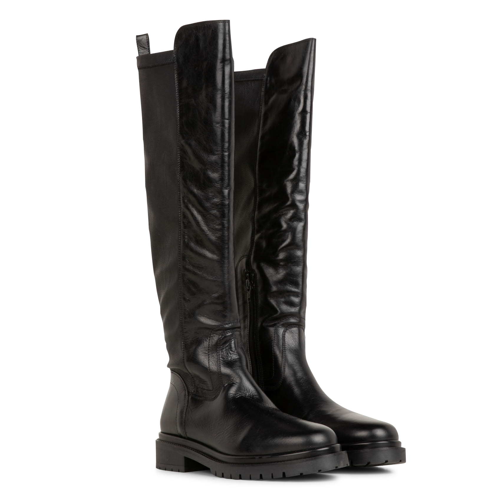 OTTER - Bottes en cuir| Noir