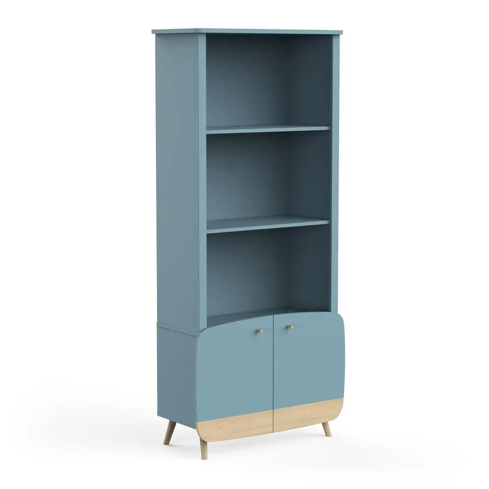 CALICOSY - Boekenkast FIRMIANA - - 36,6x177x77,4 cm