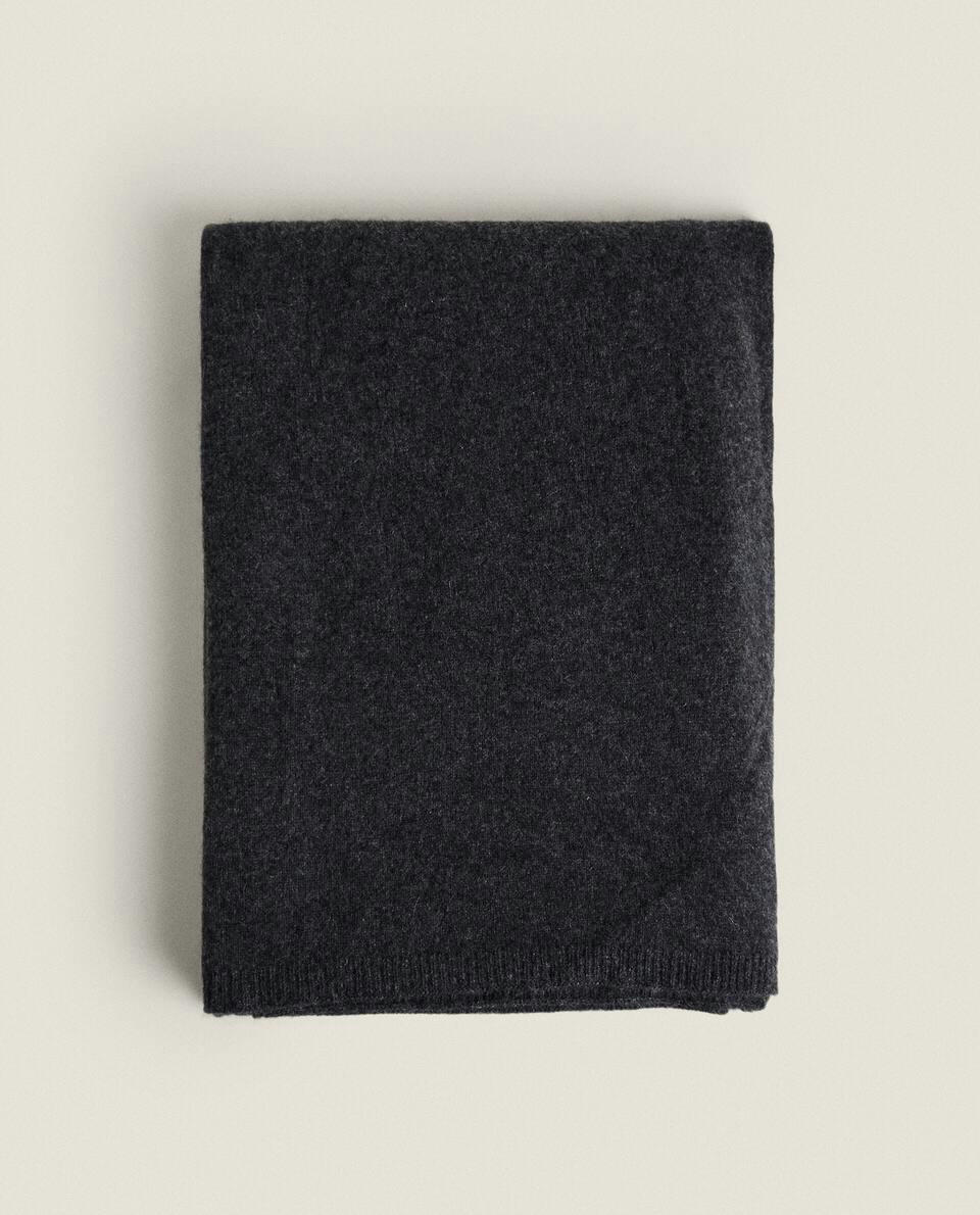 COBERTOR DE TRICÔ DE CASHMERE