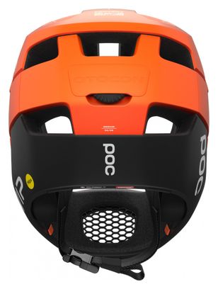Casque Poc Otocon Race MIPS Orange/Noir Matt