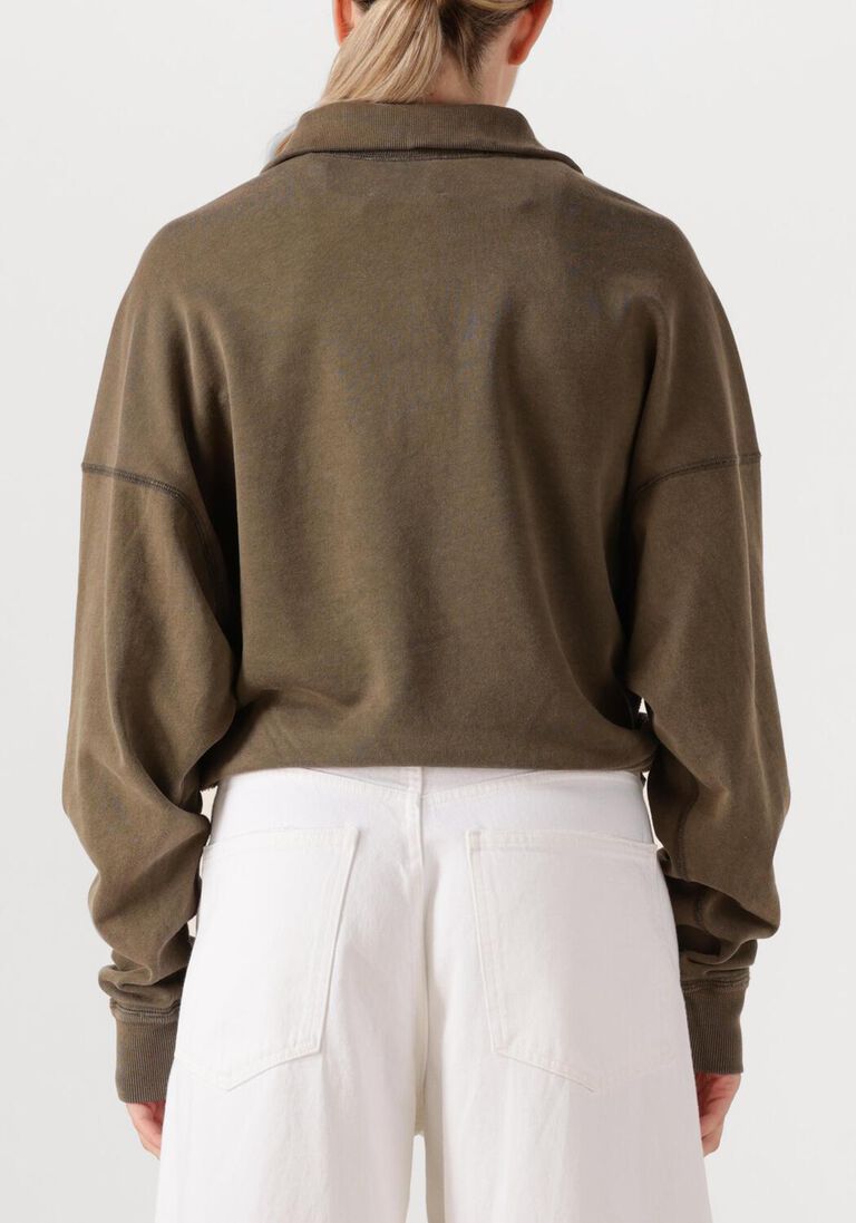 bronskleurig marant etoile trui ross-ga 25asw0093fa