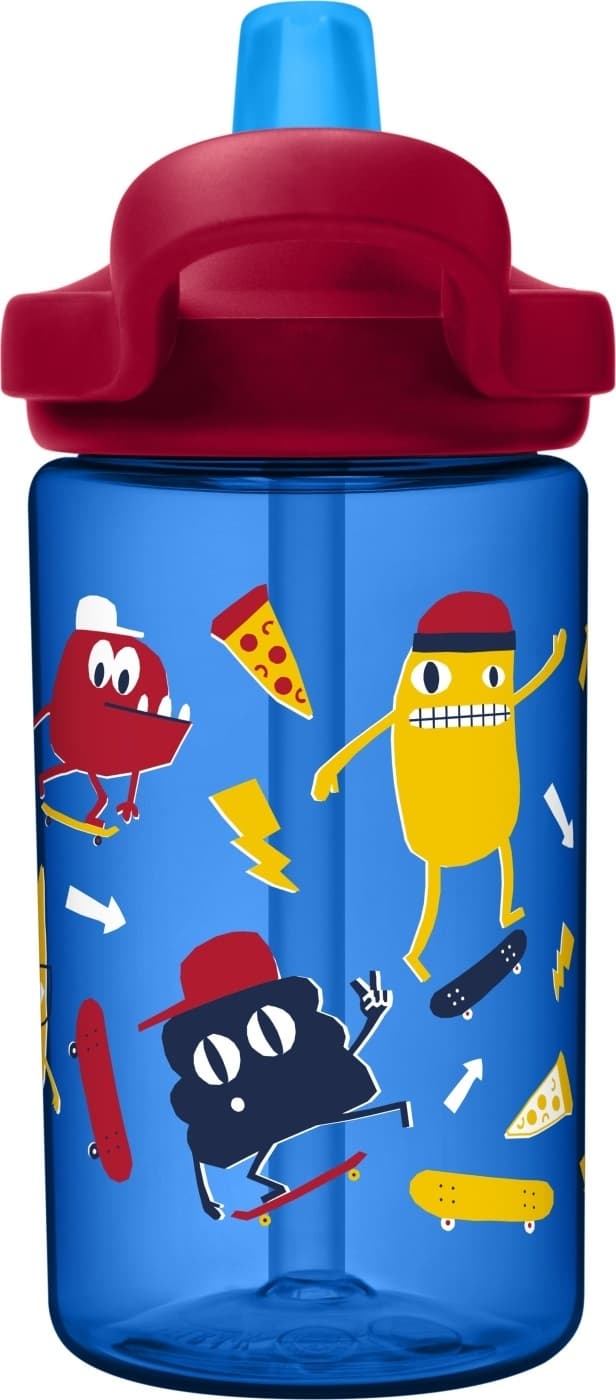 Camelbak Eddy+ Kids 0,4L vandflaske, Skate Monsters