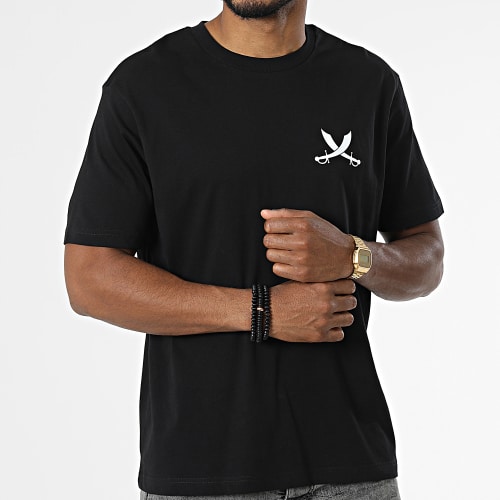 Tee Shirt Oversize Nation Noir Blanc