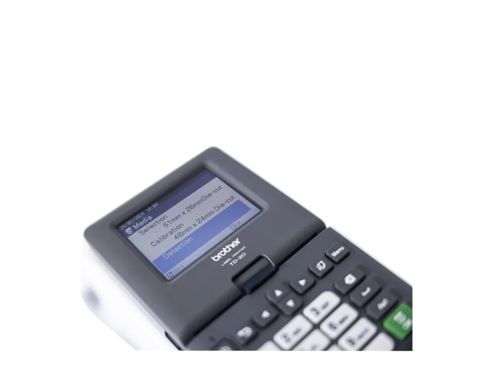 Brother TD-2320DSA300 - Mærkat/kvitteringsprinter - S/H - direkte termisk - Rulle (6,3 cm) - 300 dpi - op til 152.4 mm/sek. - USB 2.0, USB vært, LAN