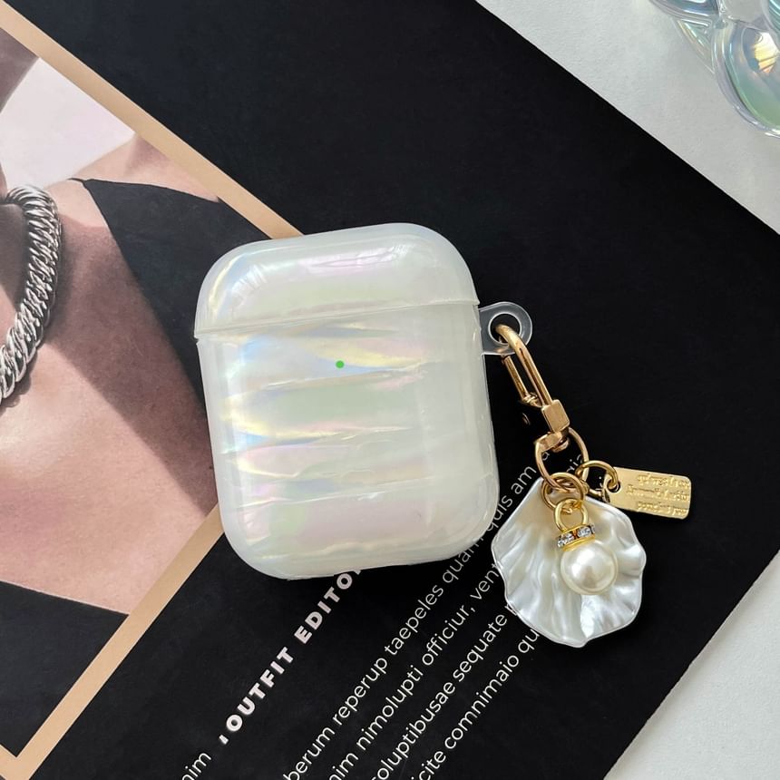 Galeon - Shell Textured AirPods / Pro oortelefoonhoesje
