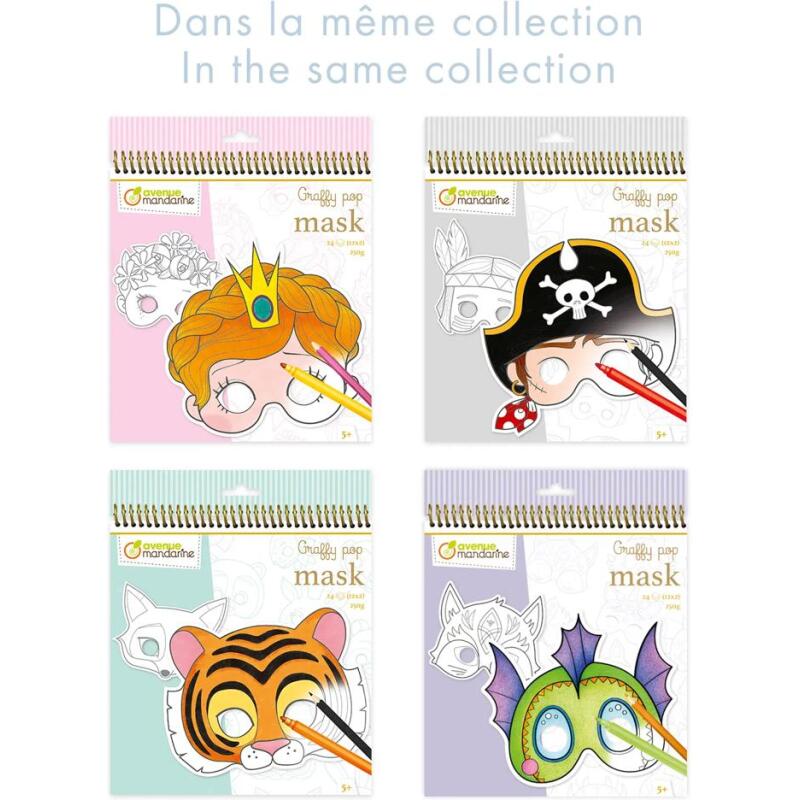 Graffy Pop Mask, Animaux fantastiques - Violet