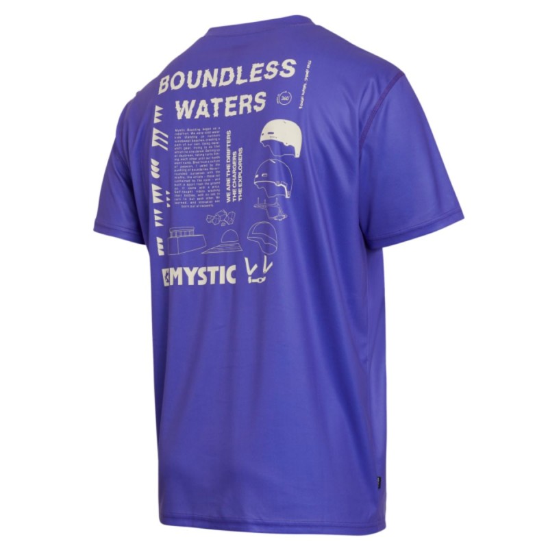 Wetshirt Manches Courtes Mystic Tactic - Violet - The Corner Shop
