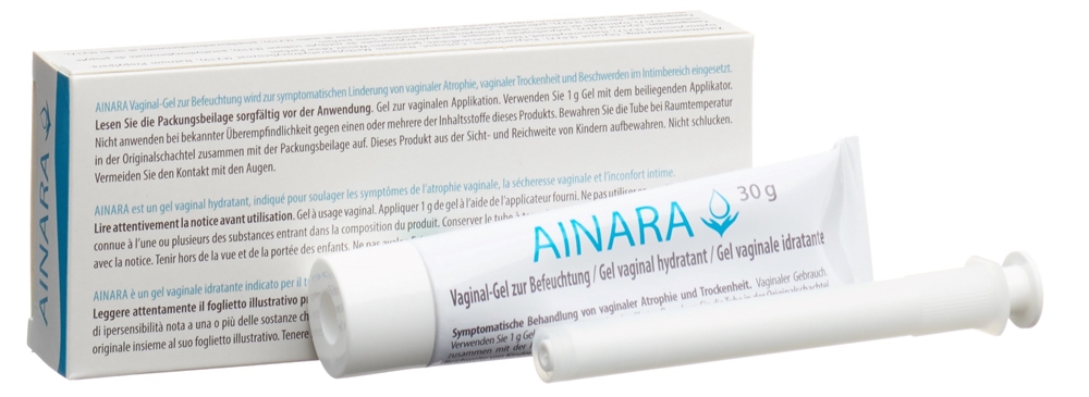 AINARA non hormonales Vaginalgel Gel Tb 30 g
