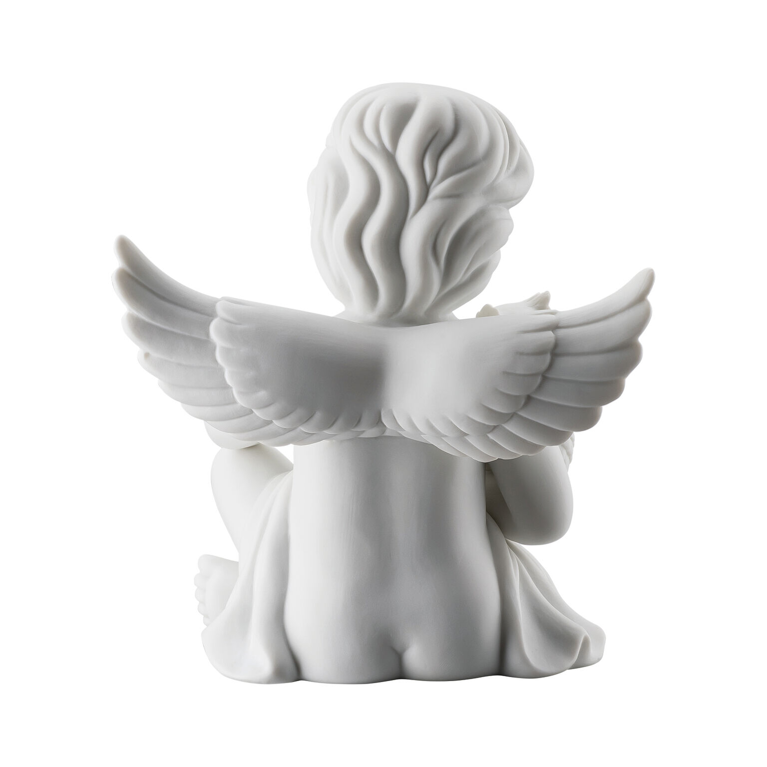 Angels Weiss matt Engel mit Eule