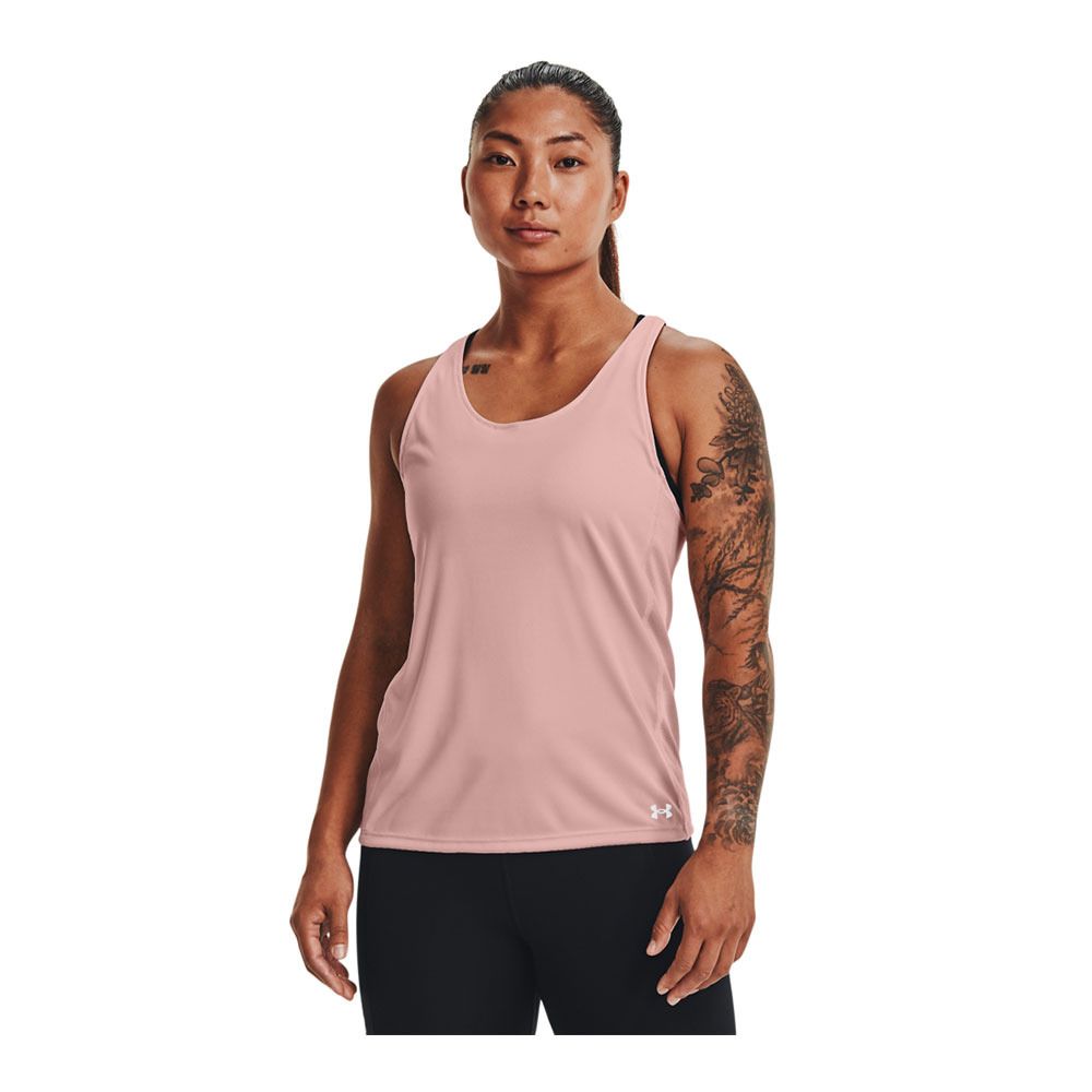 Under Armour FLY-BY - Débardeur Femme rose