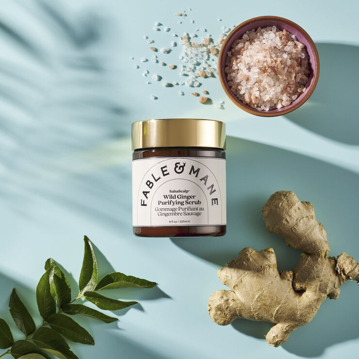 Fable & Mane SahaScalp - Wild Ginger Purifying Scrub