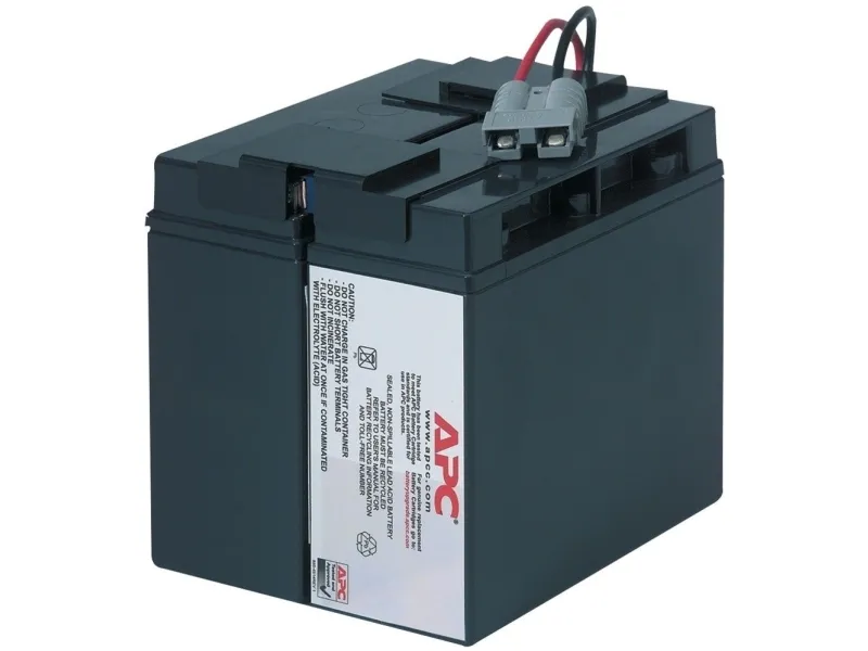 APC Replacement Battery Cartridge #7 - UPS-batteri - 1 x batteri - Blysyre - sort - for P/N: SMT1500C, SMT1500I-AR, SMT1500IC, SMT1500NC, SMT1500TW, SUA1500ICH-45, SUA1500-TW