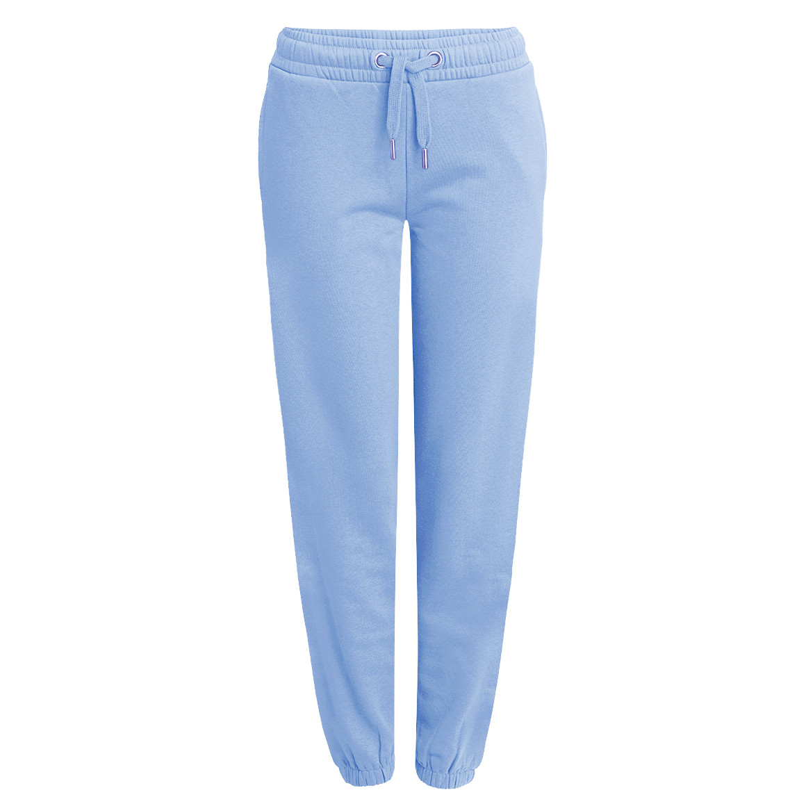 Gina Damen Jogginghose mit Elastikbund blau