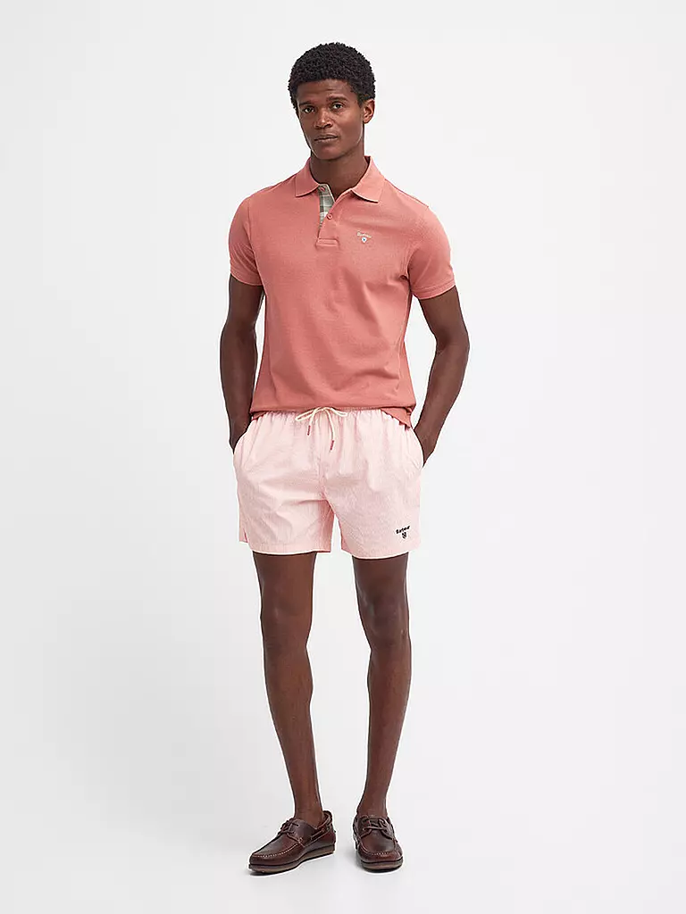 BARBOUR Poloshirt Regular Fit rosa