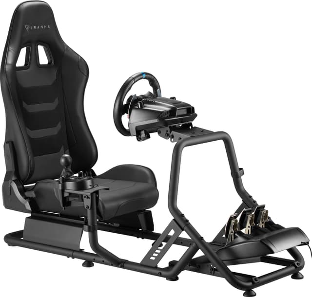 Piranha racersimulator cockpit (sort)