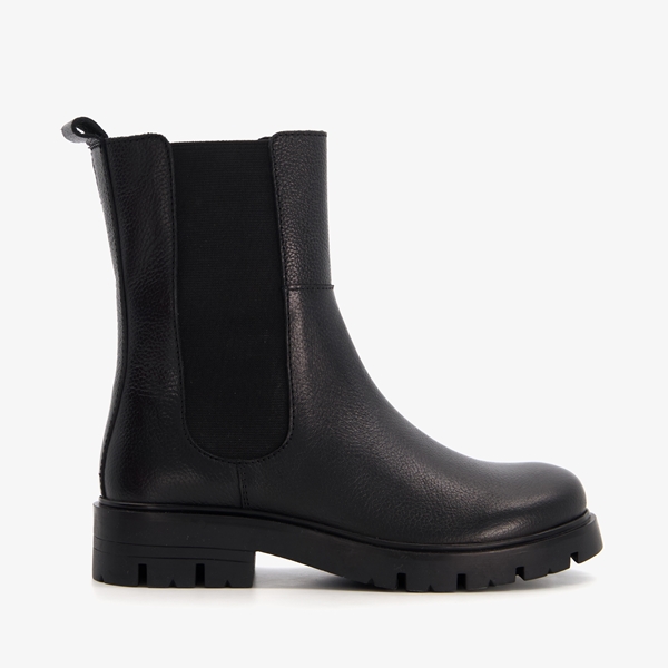 Groot leren meisjes chelsea boots