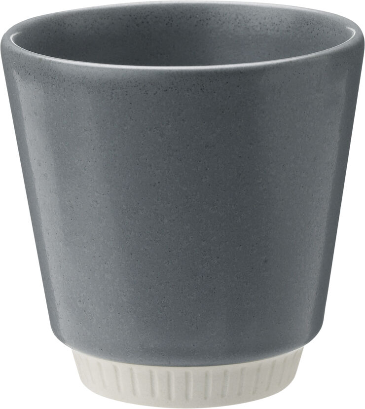 Knabstrup Keramik Knabstrup Colorit, kop, mørk grå, H9 cm, 250 ml Dark grey