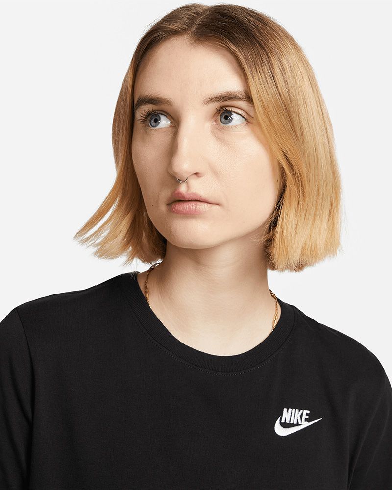 T-shirt Nike Sportswear Club Noir pour femme