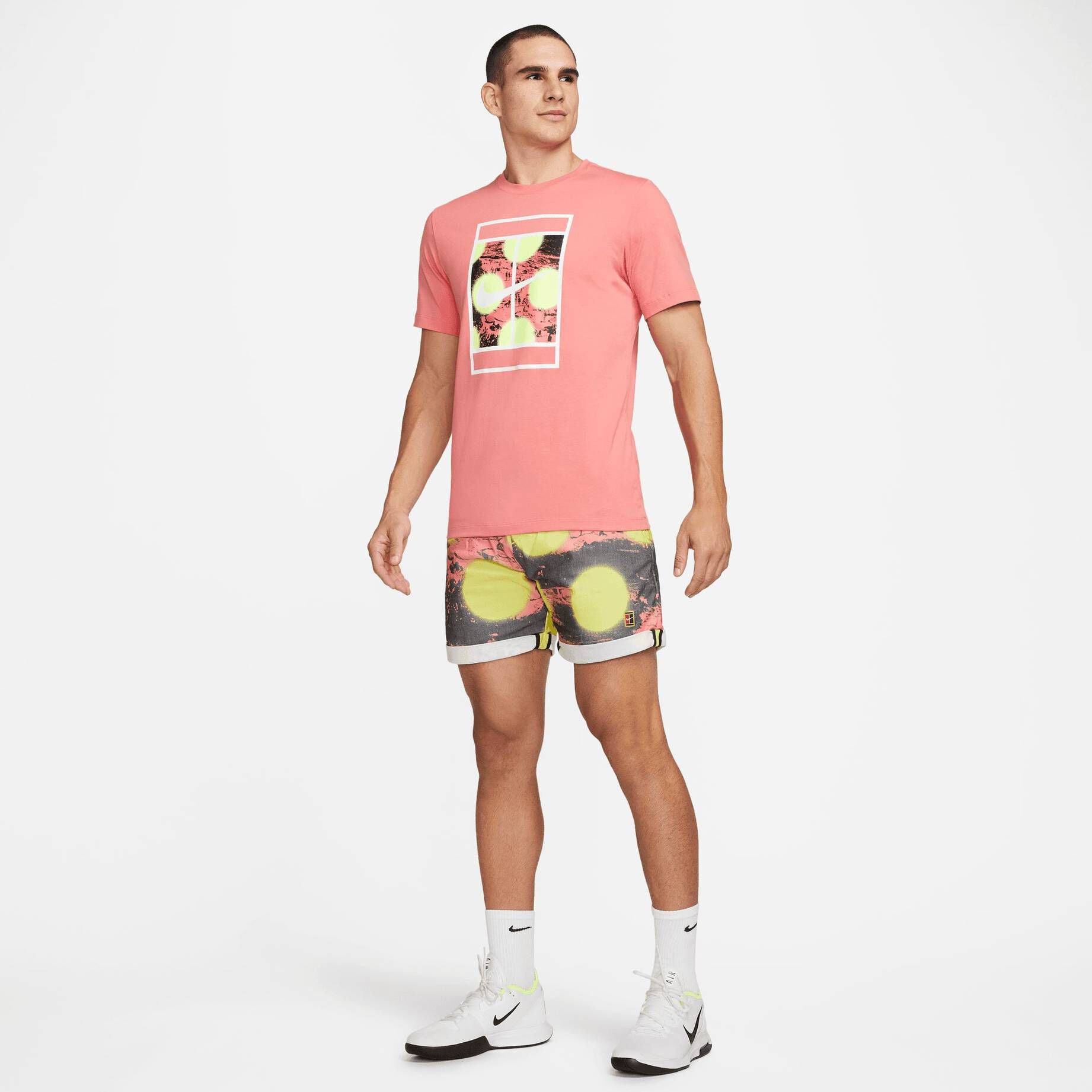 Nike| Herren Tennisshorts DRI FIT HERITAGE 6