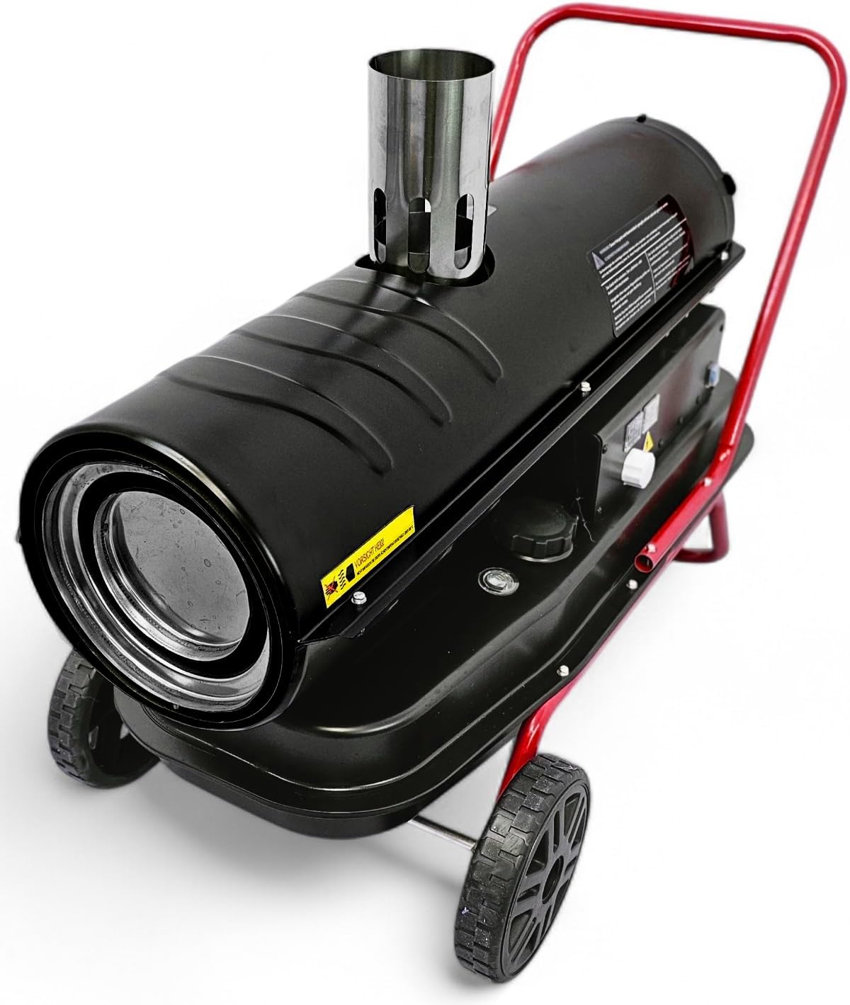 Diesel Heizkanone 20 kW | indirektes Ölheizgebläse mit 38L Tank | Standheizung und Bautrockner mit Thermostat