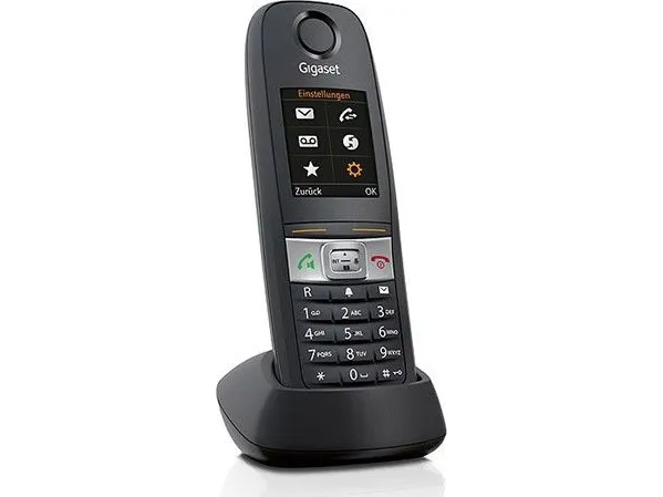 Gigaset E630HX - Ekstra trådløst håndsæt med opkalds-ID - DECT\GAP - SIP, RTP - sort