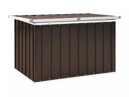 Boîte de rangement de jardin Marron 109x67x65 cm