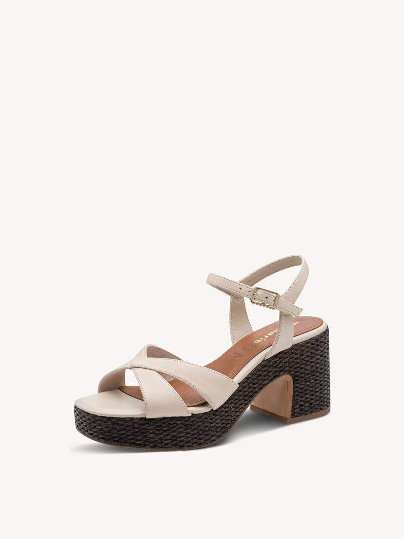 Leren Sandaaltje - beige