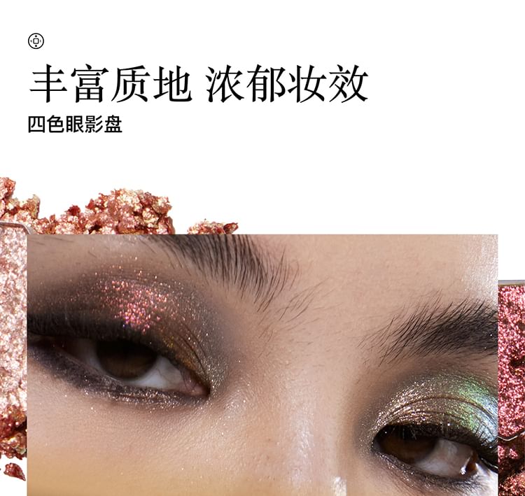 GIRLCULT - Gold Rush Series Vision Oogschaduwpalet - 2 soorten