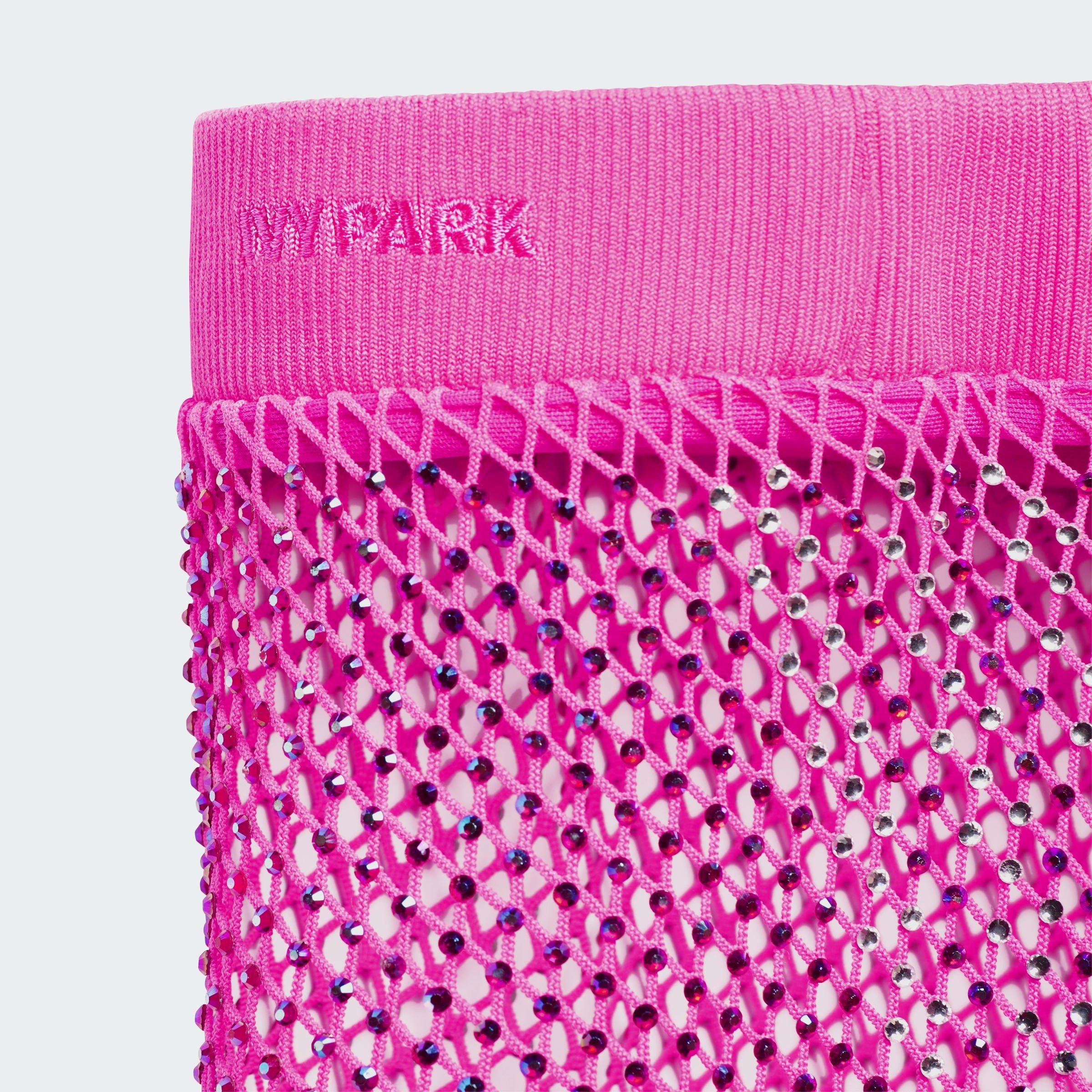 adidas x Ivy Park Crystal Mesh Cover Up Trousers Womens