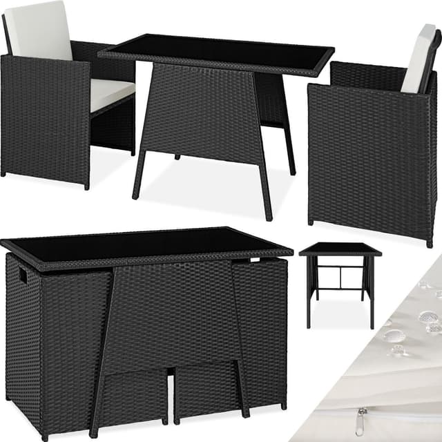 Polyrattan havemøbelsæt Lausanne