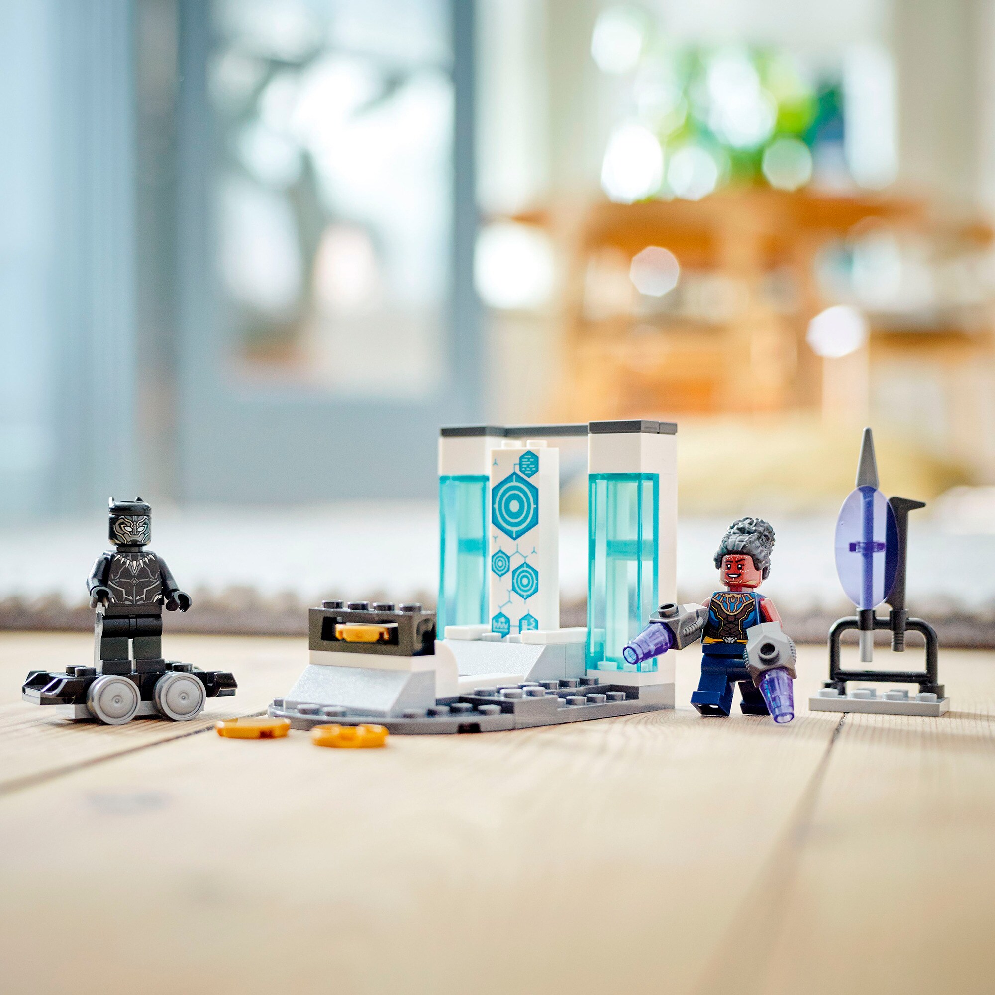 LEGO Konstruktionsspielzeug Marvel Super Heroes Shuris Labor